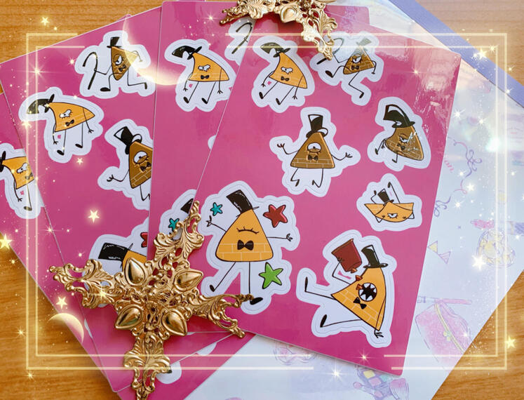 Gravity Falls Sticker Sheet